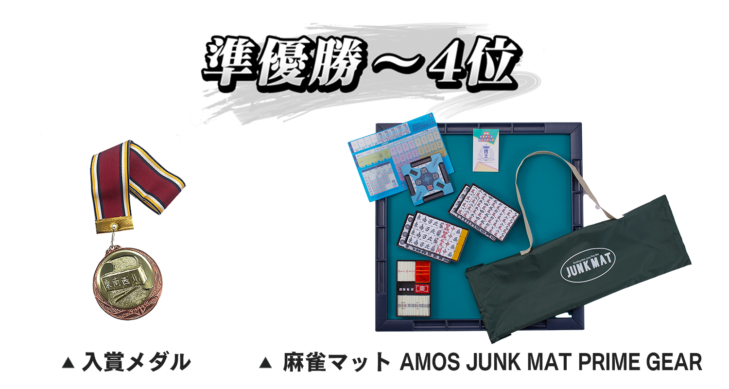 準優勝〜4位